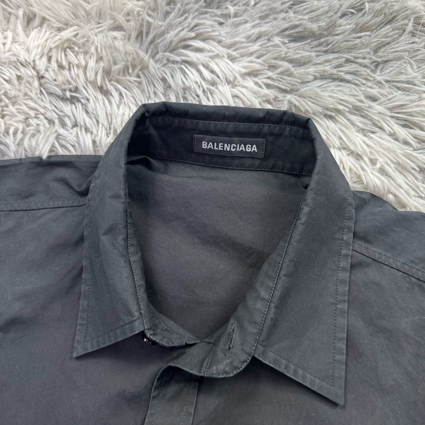 Balenciaga Balenciaga Wheat Ear Print Shirt - dmc Size US M / EU 48-50 / 2 - 4 Thumbnail