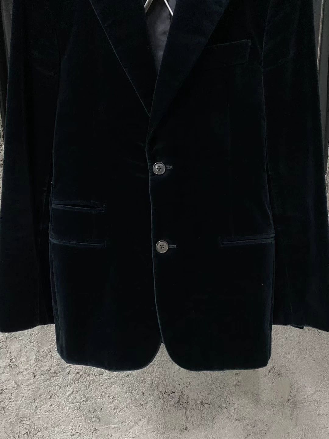 Hermes Hermes Black Velvet Blazer Size 44 - dmc Size US L / EU 52-54 / 3 - 4 Thumbnail