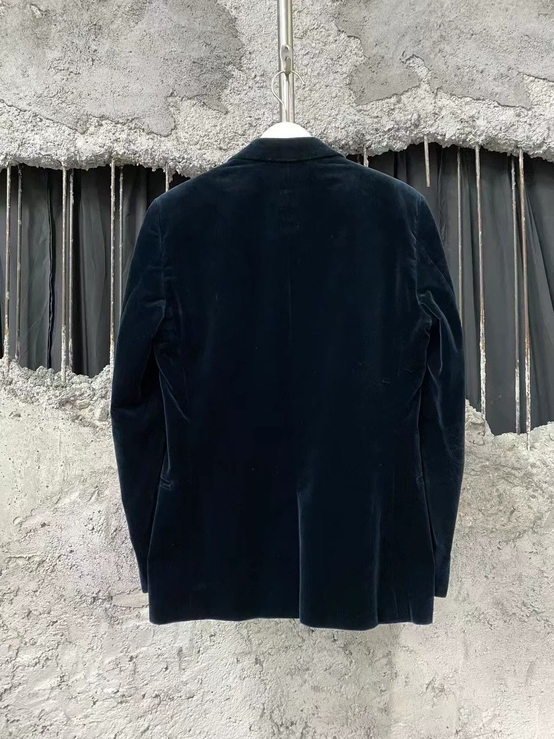 Hermes Hermes Black Velvet Blazer Size 44 - dmc Size US L / EU 52-54 / 3 - 2 Thumbnail