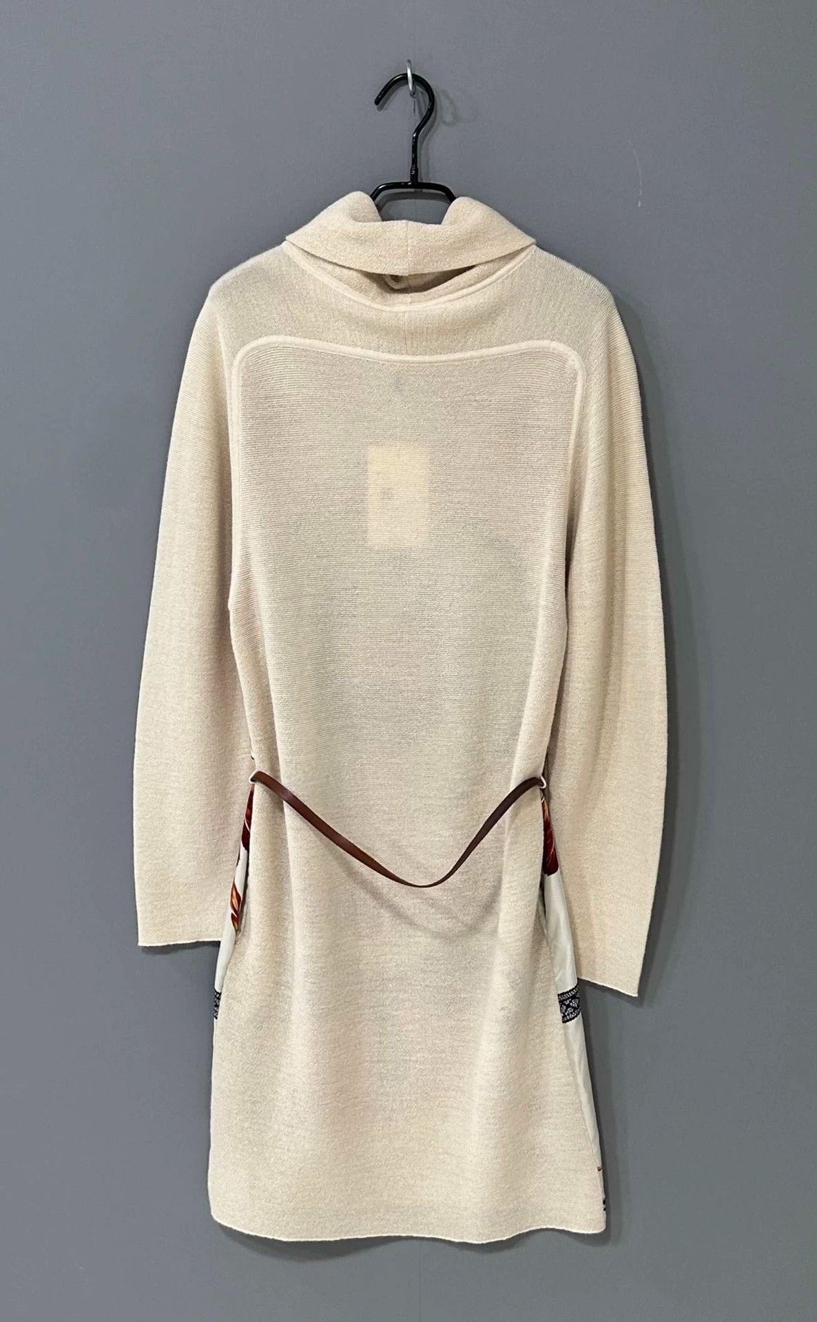 Hermes HERMES Silk Alpaca Panel Dress - dmc Size US 36 / EU 52 - 3 Thumbnail