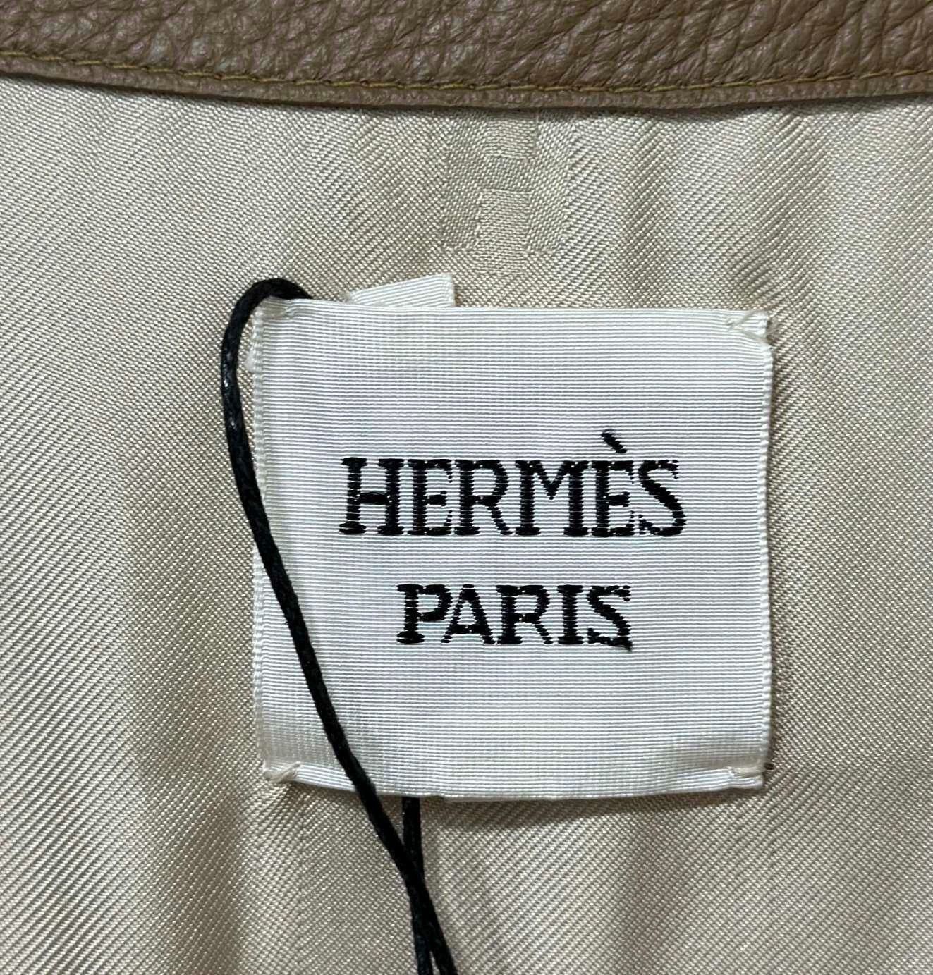 Hermes Hermes Deer Leather Long Vest - dmc Size US S / EU 44-46 / 1 - 4 Thumbnail