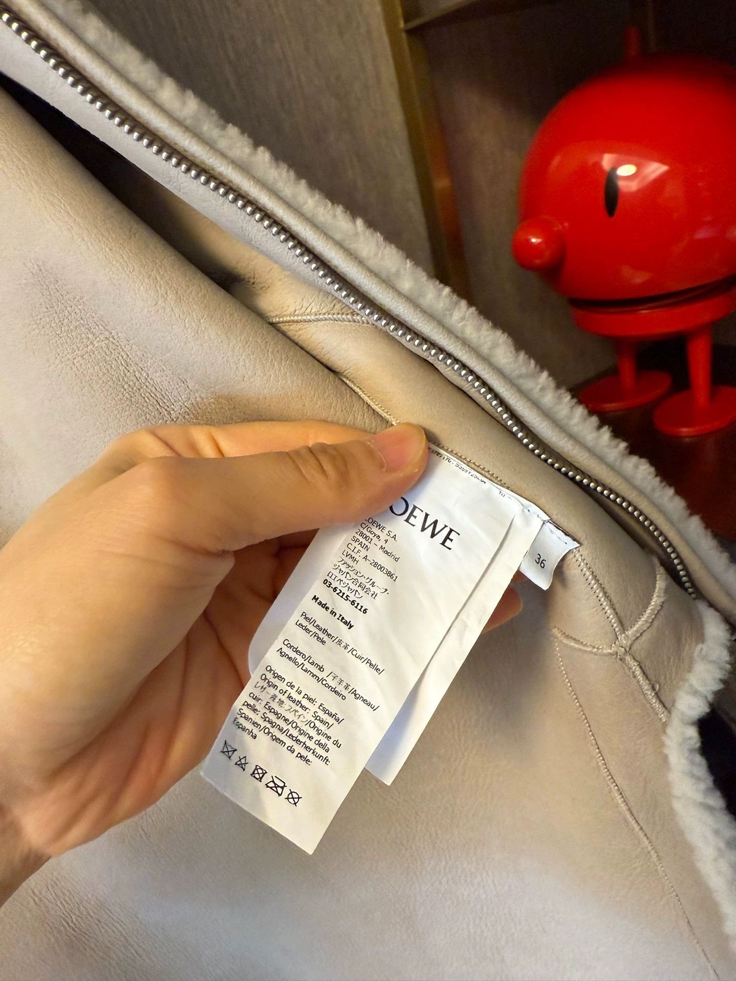 Loewe LOEWE Shearling Coat Size 36 - dmc Size US S / EU 44-46 / 1 - 5 Thumbnail