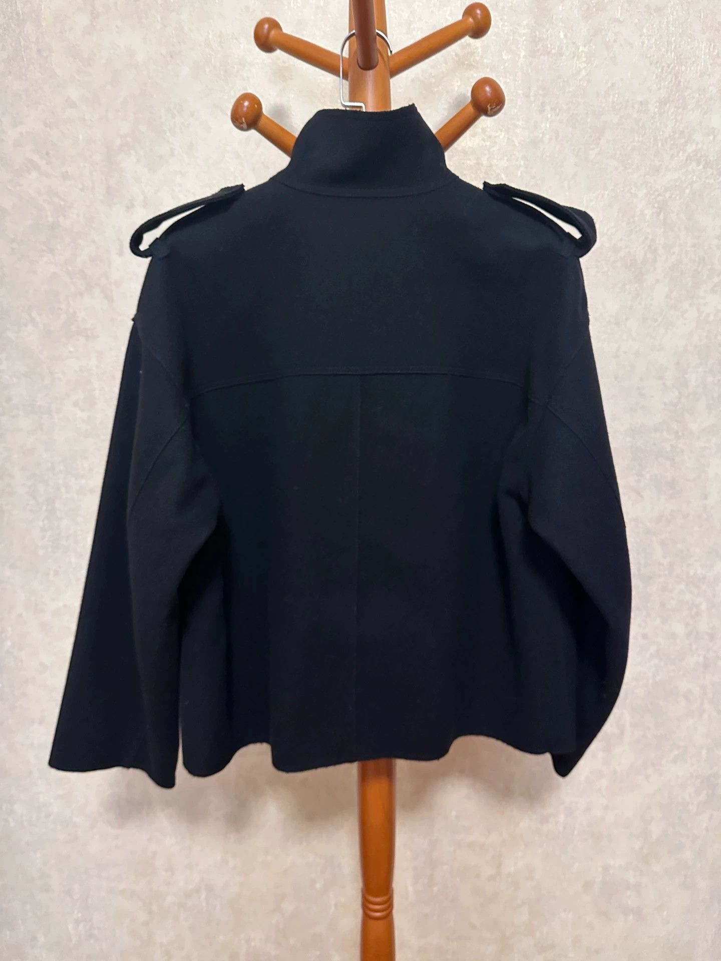 Valentino Valentino Wool Double-Breasted Coat - dmc Size US L / EU 52-54 / 3 - 3 Thumbnail