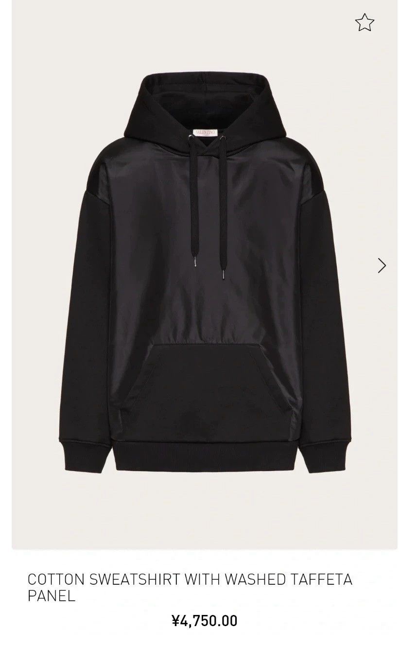 Valentino Valentino Men's Black Hoodie Italy - dmc Size US M / EU 48-50 / 2 - 7 Thumbnail