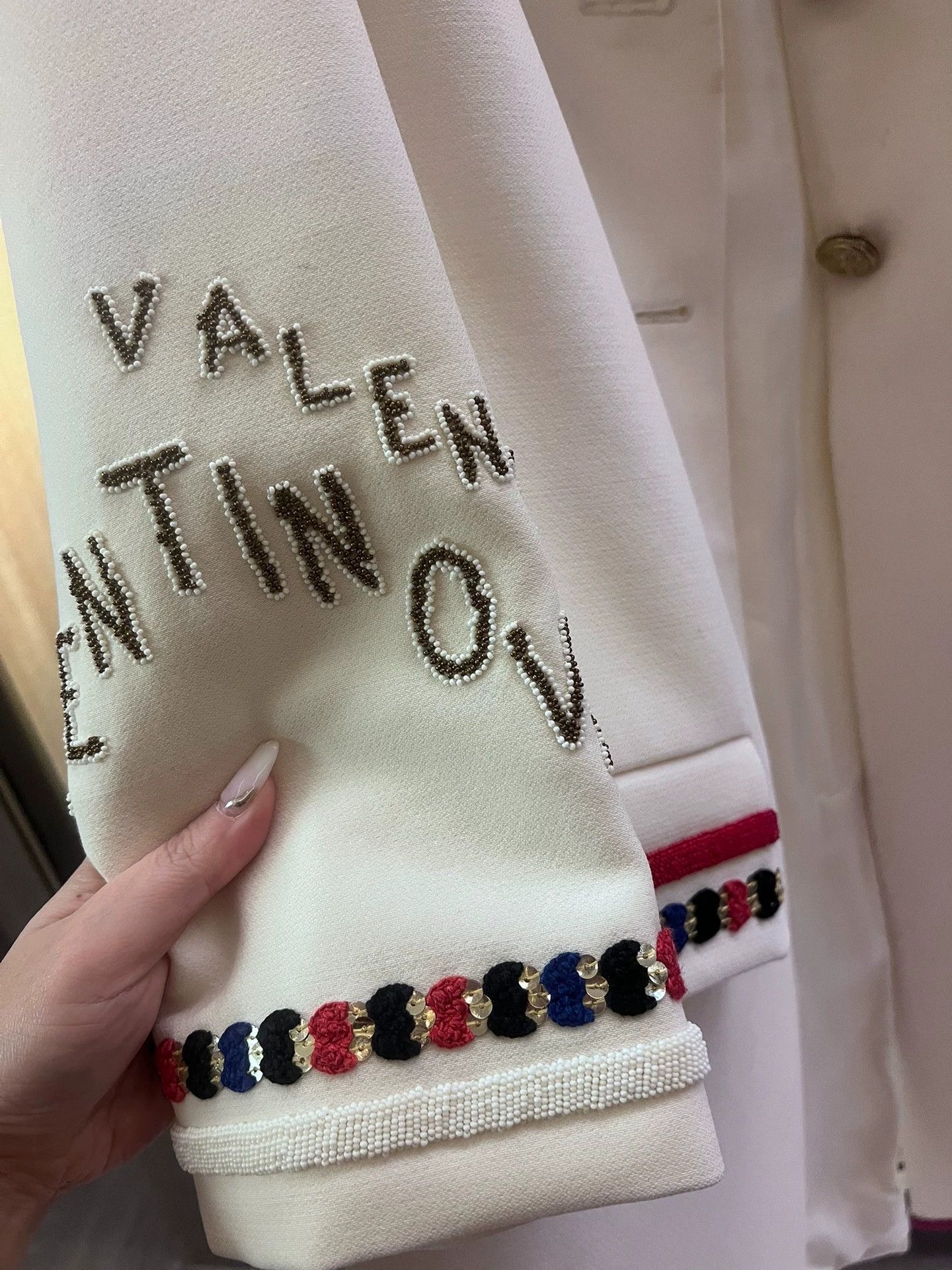 Valentino Valentino White Coat with Dust Bag - dmc Size US M / EU 48-50 / 2 - 4 Thumbnail