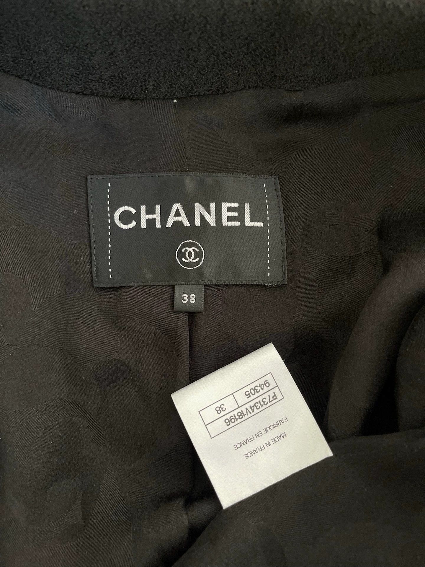 Chanel 2022 Autumn Sequin Coat FR38 - dmc