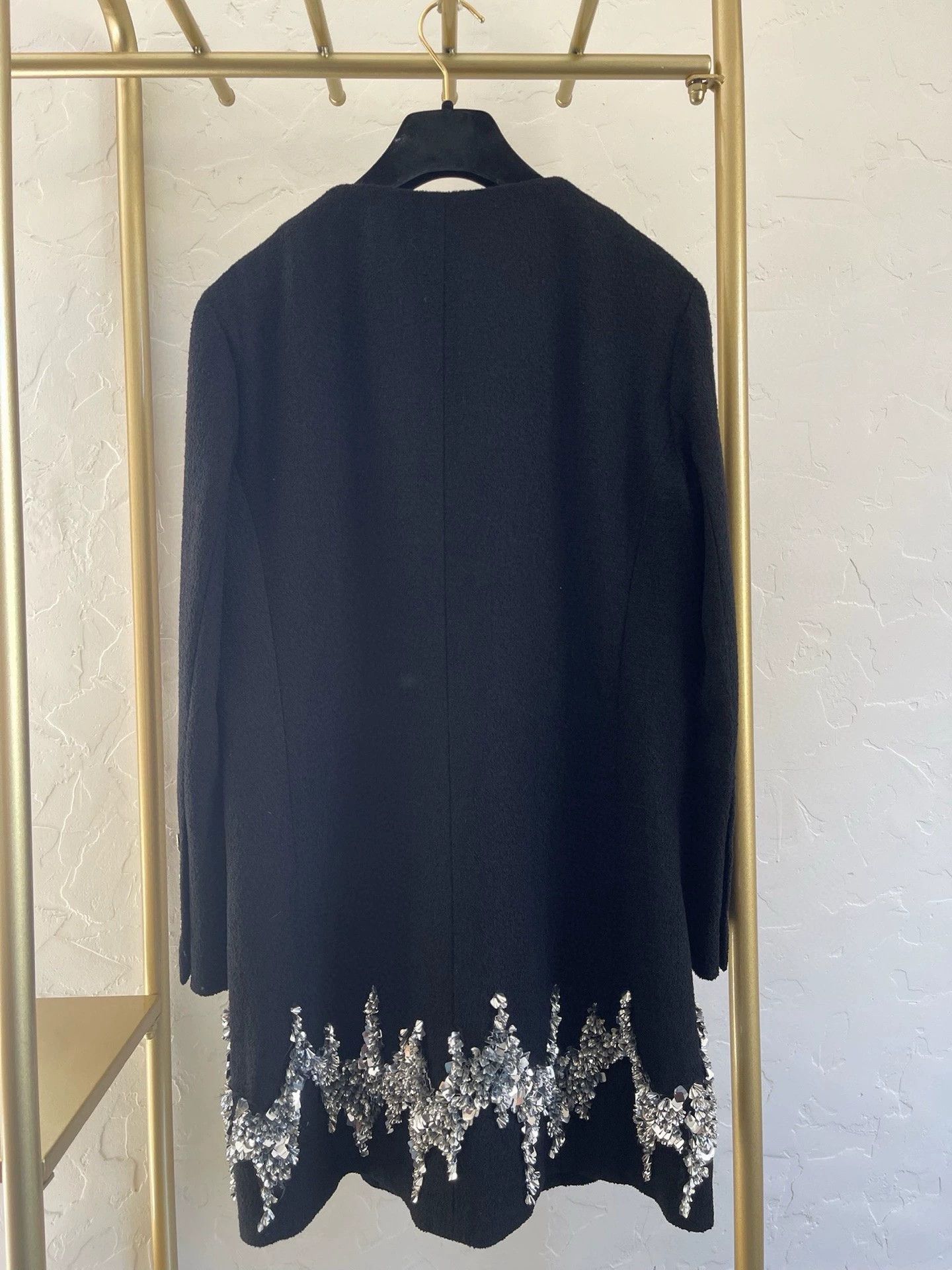 Chanel 2022 Autumn Sequin Coat FR38 - dmc