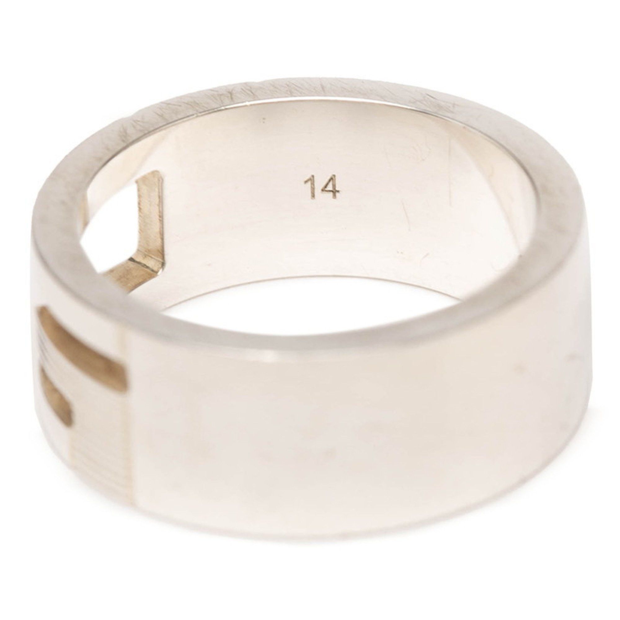 Gucci Gucci Branded G Ring #14 SV925 Silver Women's GUCCI Size ONE SIZE - 6 Thumbnail