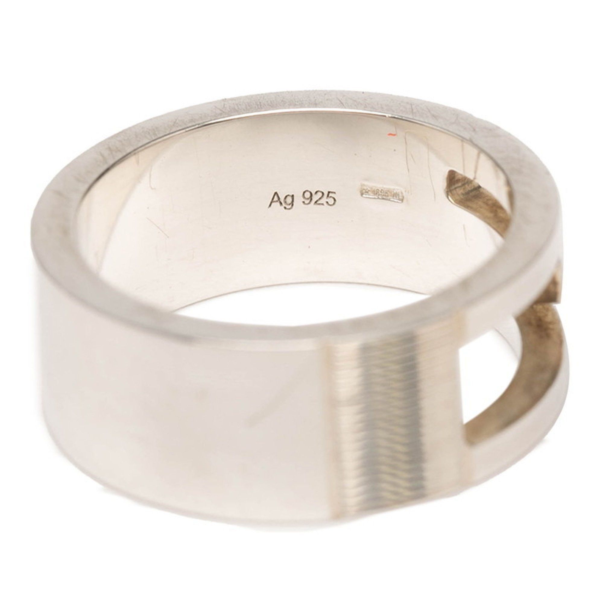 Gucci Gucci Branded G Ring #14 SV925 Silver Women's GUCCI Size ONE SIZE - 5 Thumbnail
