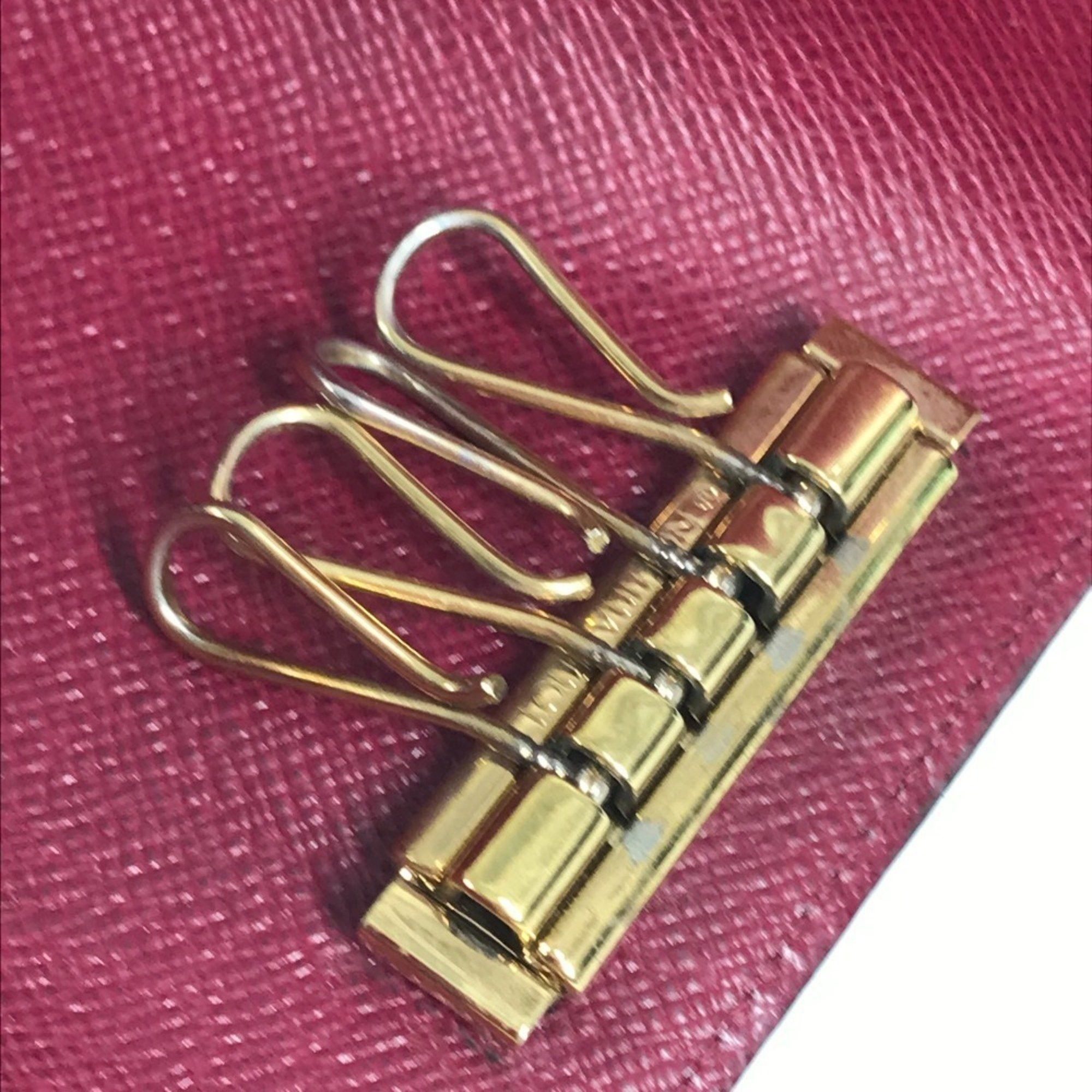 Louis Vuitton LOUIS VUITTON M61475 Monogram Multicle Berlingo 4-Piece Key Case, Canvas, Unisex, Brown Size ONE SIZE - 10 Thumbnail