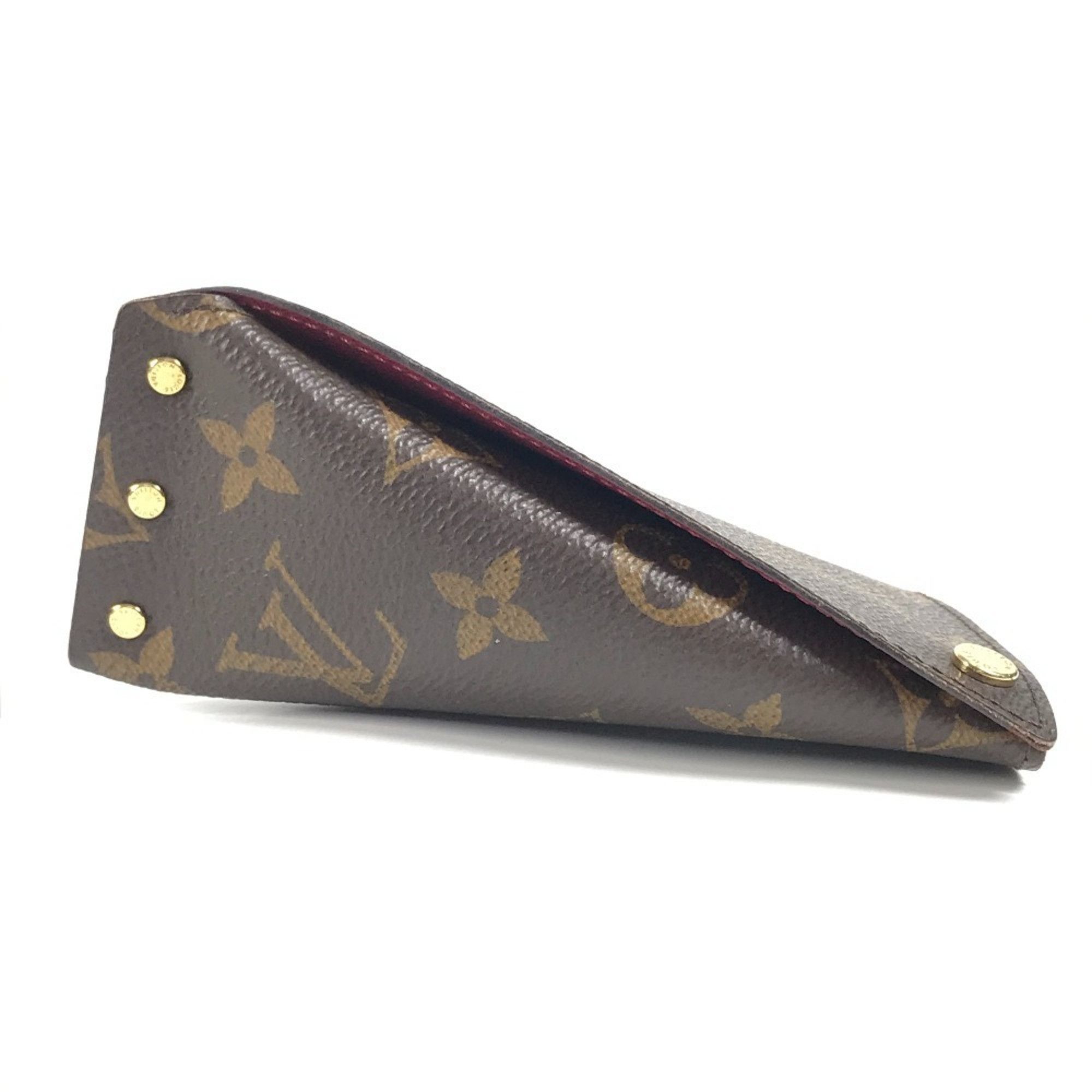 Louis Vuitton LOUIS VUITTON M61475 Monogram Multicle Berlingo 4-Piece Key Case, Canvas, Unisex, Brown Size ONE SIZE - 3 Thumbnail