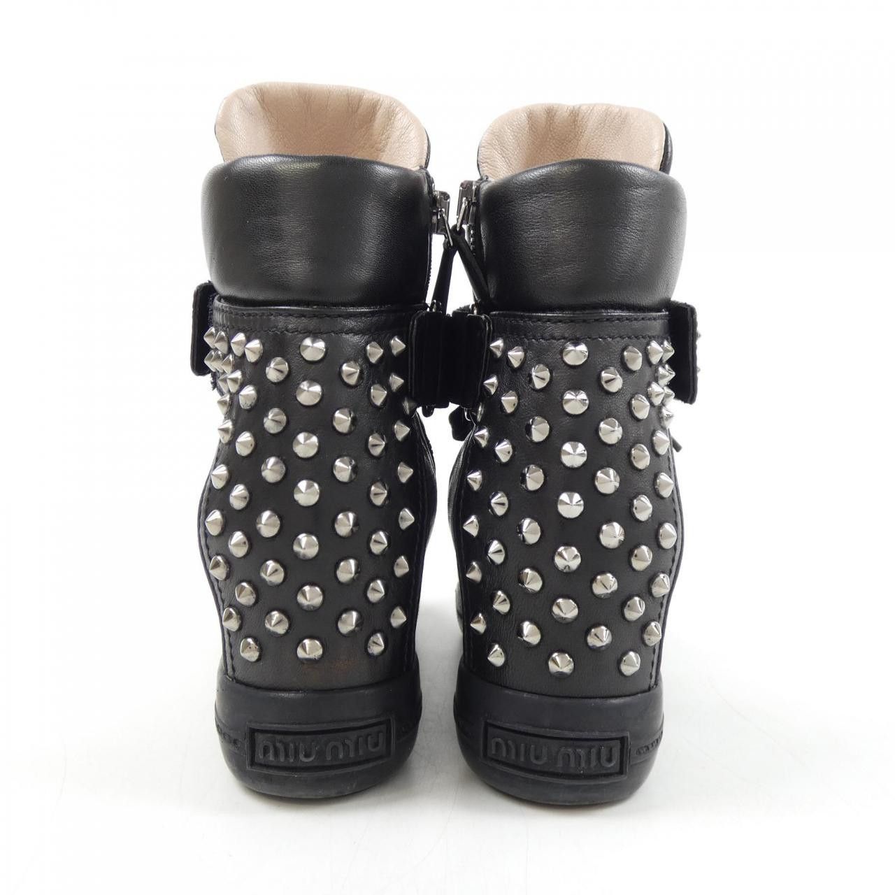 Miu Miu Miu Miu Miu Miu Sneakers Leather Shoes 5I9323 DUTY FREE for USA Size ONE SIZE - 5 Thumbnail