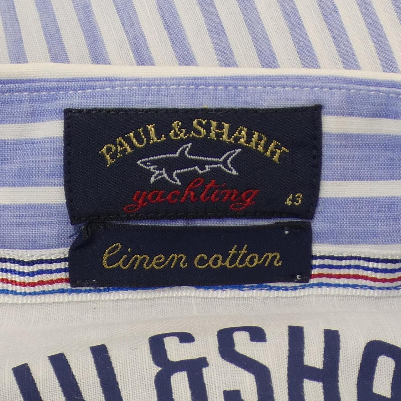 Other Other Paul&Shark Shirt Cotton Dress Shirt DUTY FREE for USA Size ONE SIZE - 4 Thumbnail