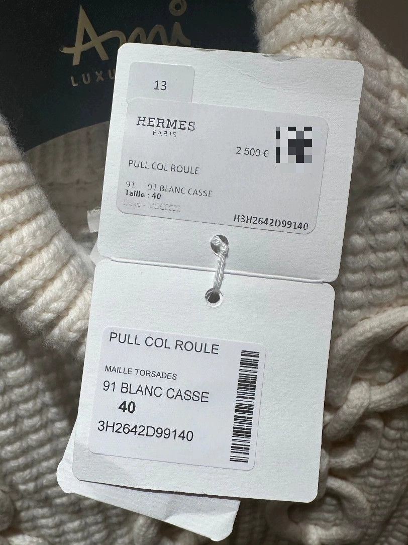 Hermes Hermes 23FW Cashmere Turtleneck Sweater - dmc Size US M / EU 48-50 / 2 - 6 Thumbnail