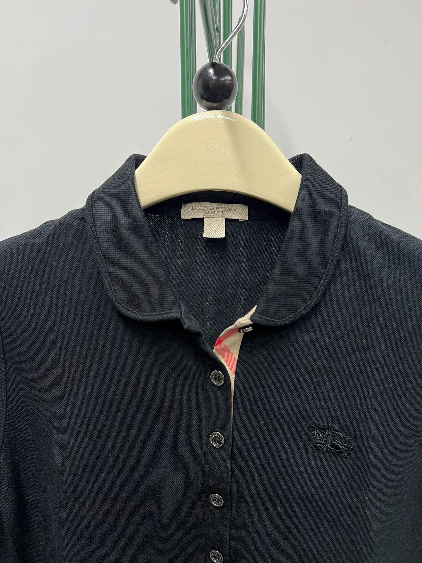 Burberry Burberry Equestrian Logo Embroidered Polo - dmc Size US M / EU 48-50 / 2 - 3 Thumbnail