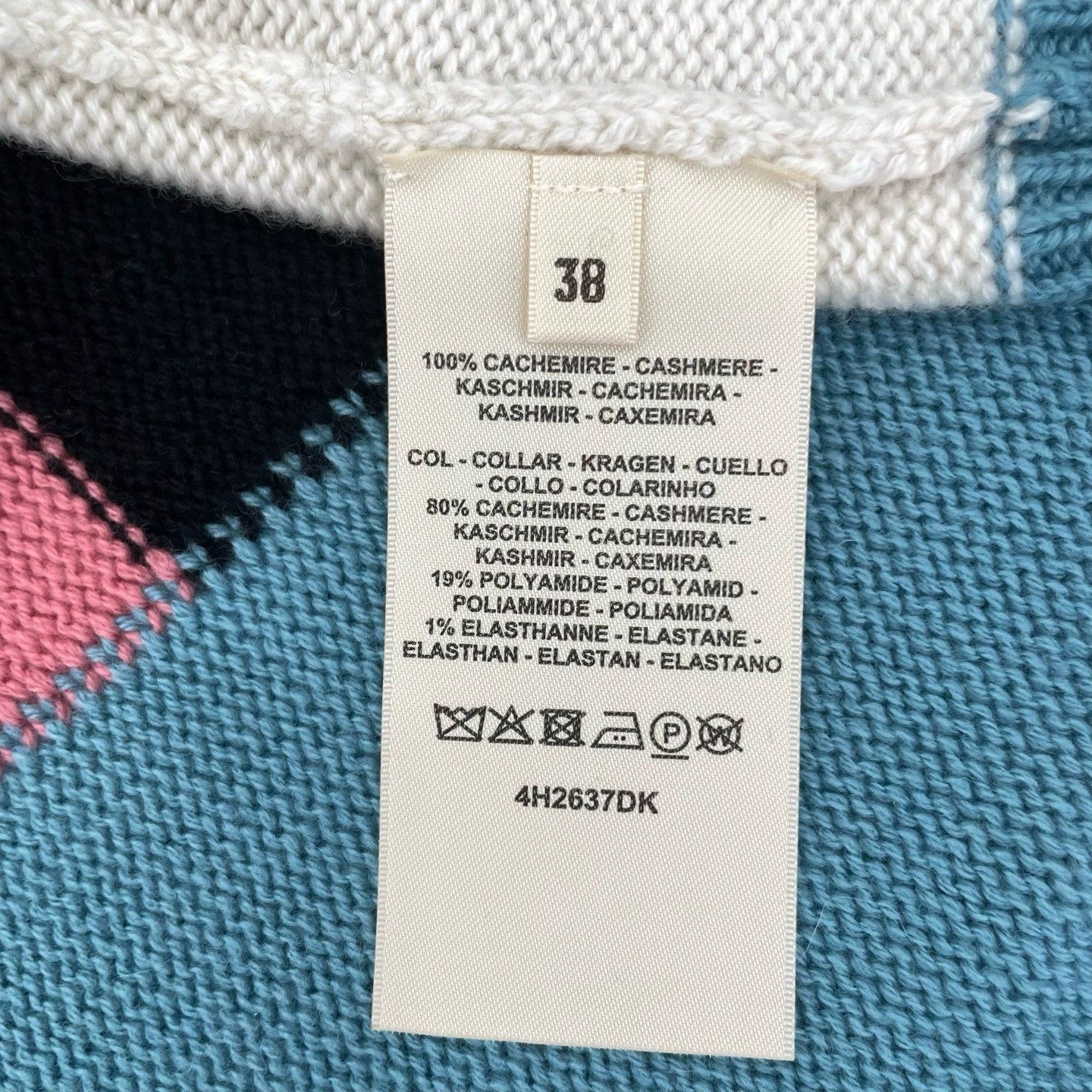 Hermes Hermes New Colorblock Sweater 38 - dmc Size US XS / EU 42 / 0 - 6 Thumbnail