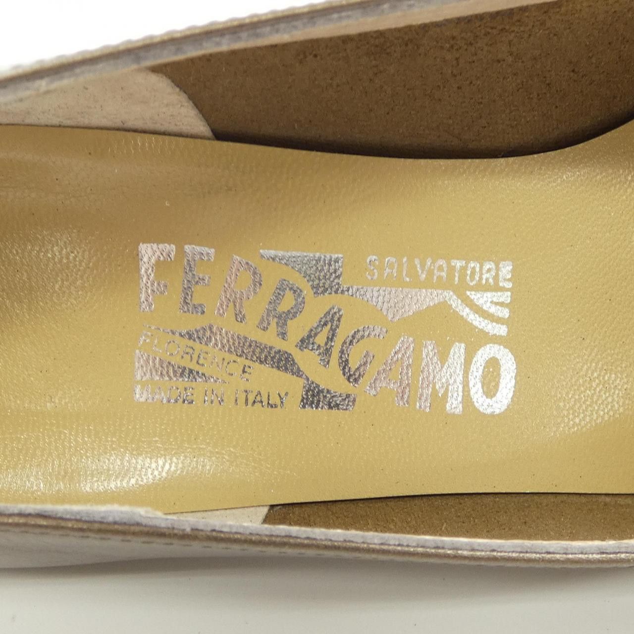 Salvatore Ferragamo Salvatore Ferragamo Salvatore Ferragamo Vintage Pumps Leather Shoes DUTY FREE for USA Size ONE SIZE - 6 Thumbnail
