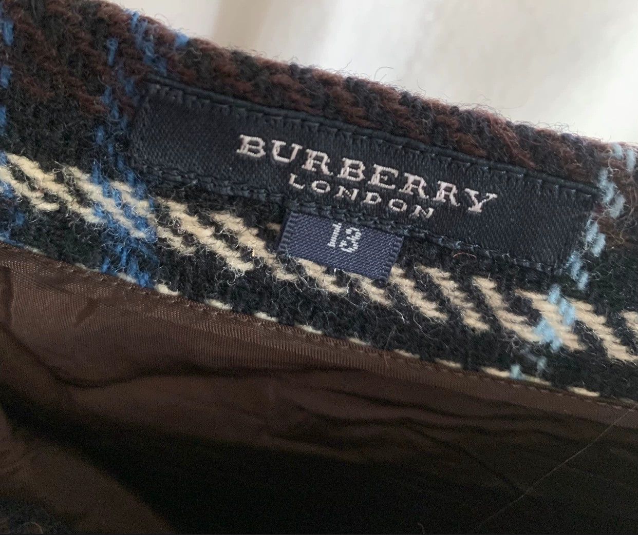Burberry Burberry Checked Wool Long Skirt - dmc Size US 28 / EU 44 - 2 Thumbnail