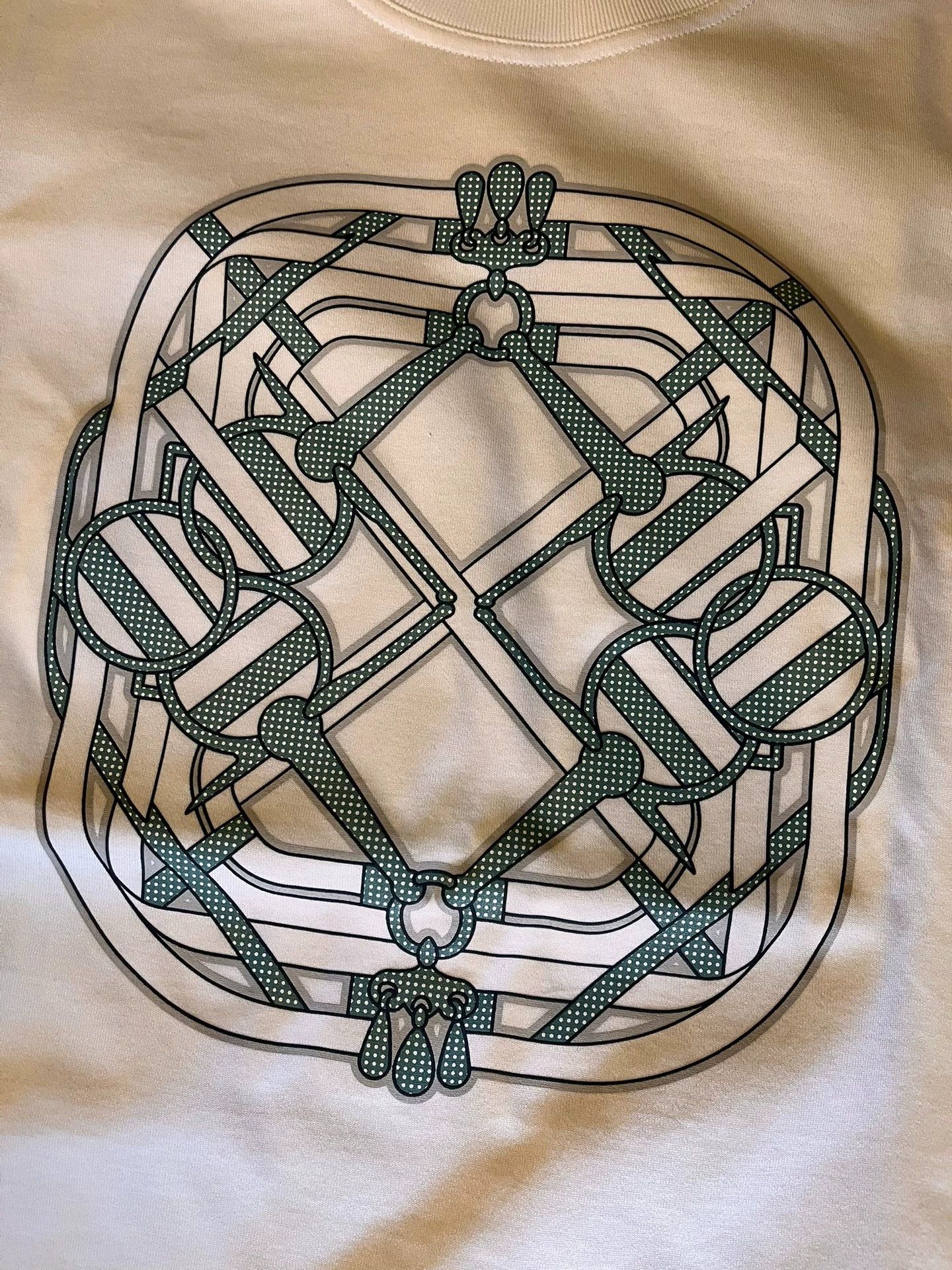 Hermes Hermes Printed Women's Short Sleeve T-shirt - dmc Size US S / EU 44-46 / 1 - 2 Thumbnail