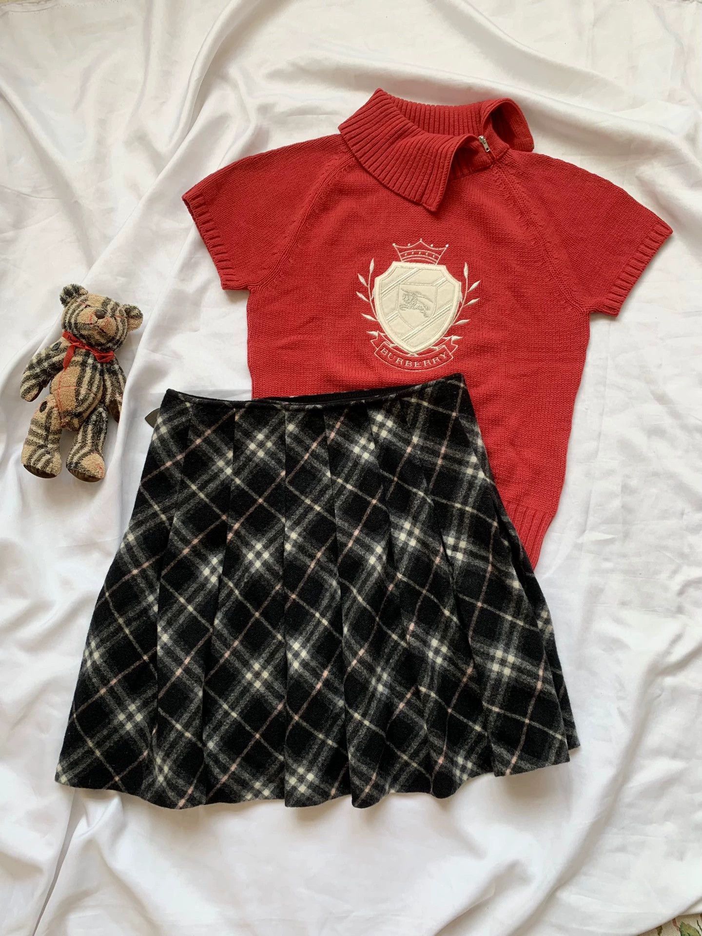 Burberry Burberry Plaid Pleated Mini Skirt - dmc Size US 28 / EU 44 - 4 Thumbnail