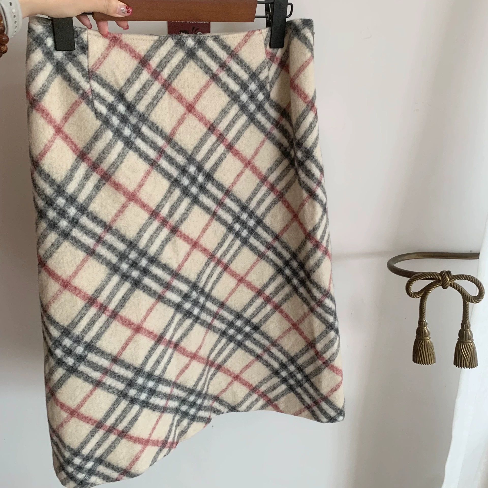 Burberry Burberry Vintage Check Wool Skirt - dmc Size US 28 / EU 44 - 8 Thumbnail
