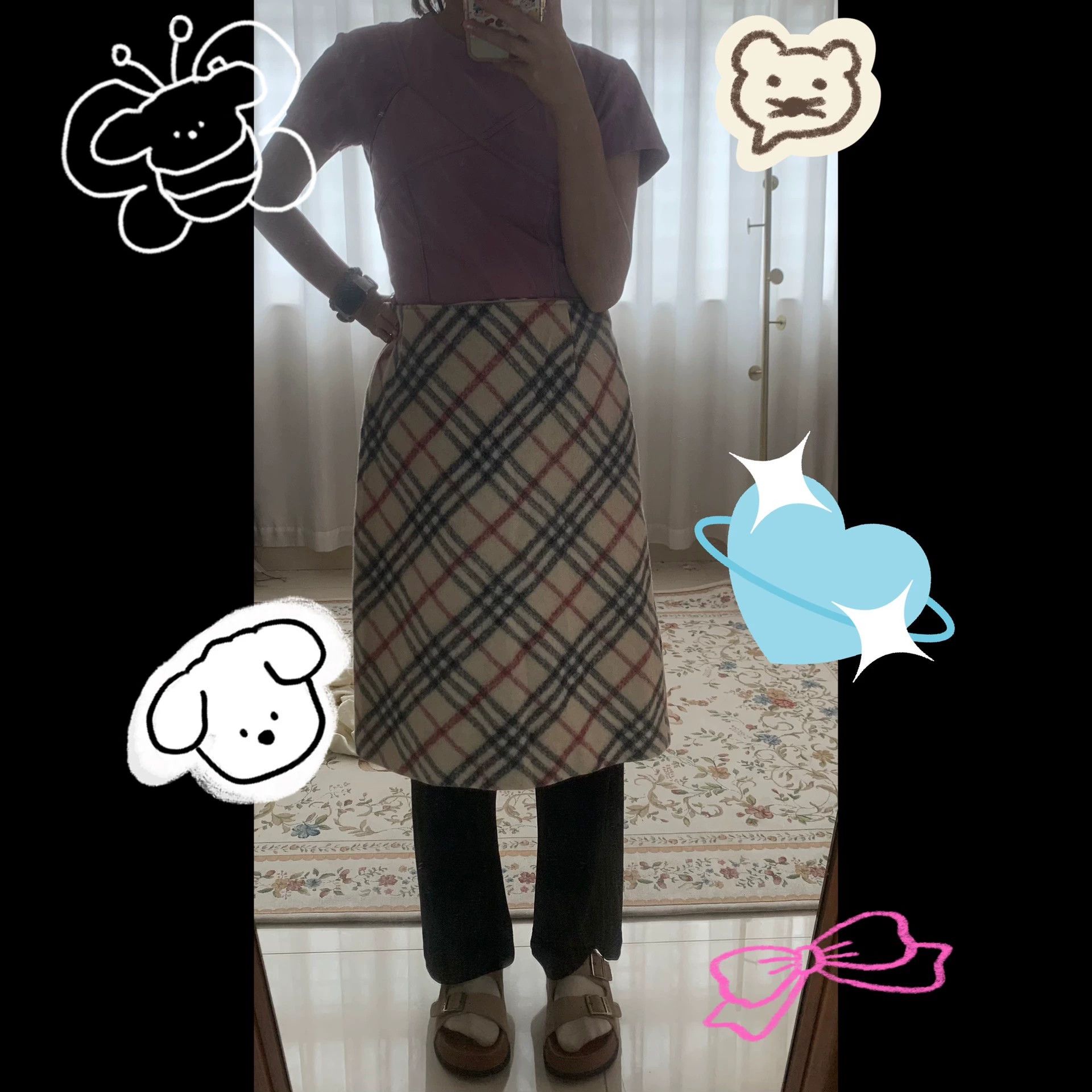 Burberry Burberry Vintage Check Wool Skirt - dmc Size US 28 / EU 44 - 7 Thumbnail