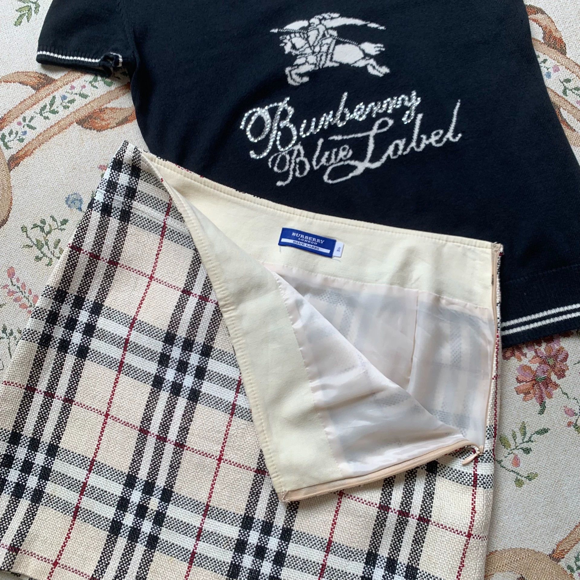 Burberry Burberry Vintage Check Mini Skirt - dmc Size US 28 / EU 44 - 2 Thumbnail