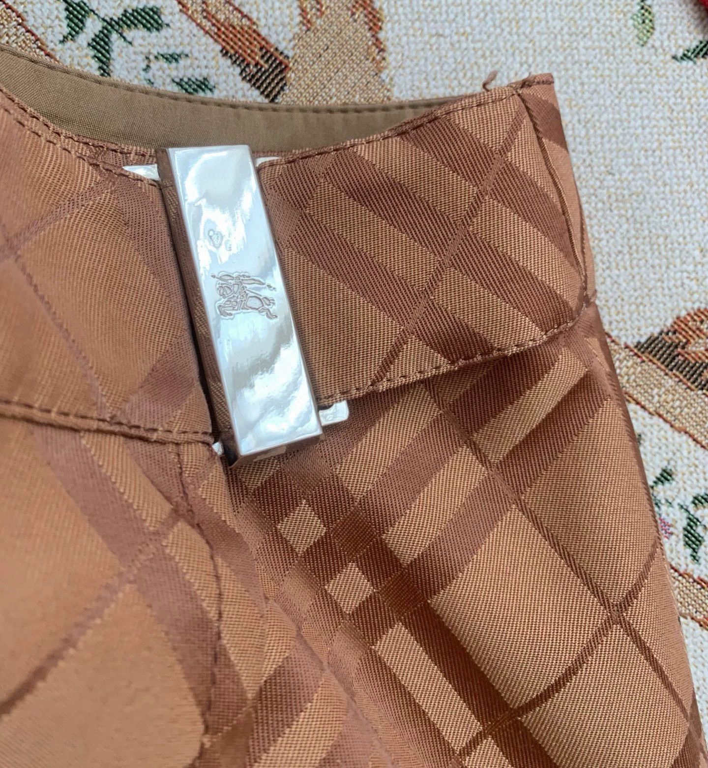Burberry Burberry Belted Check Mini Skirt - dmc Size US 30 / EU 46 - 3 Thumbnail