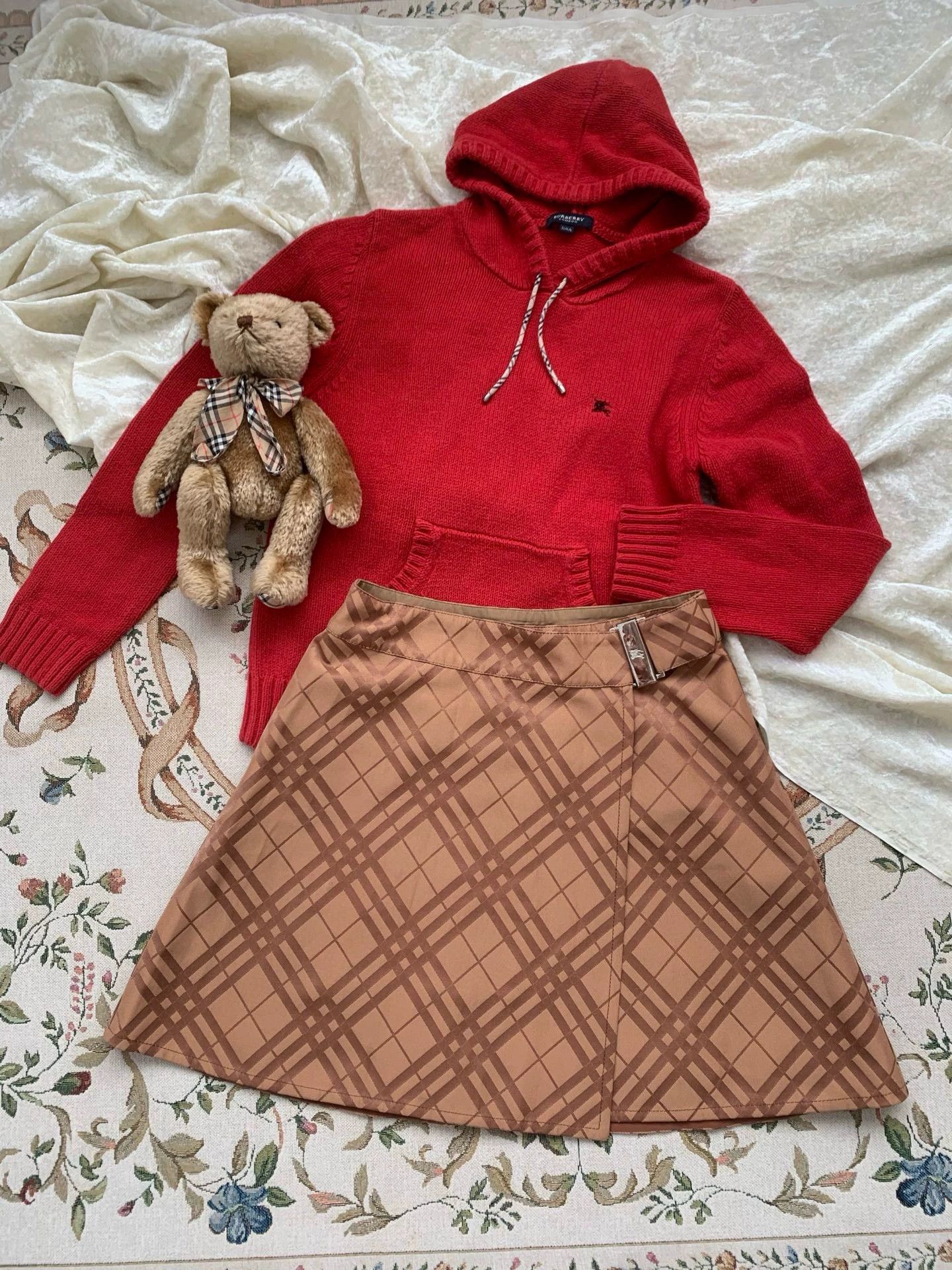 Burberry Burberry Belted Check Mini Skirt - dmc Size US 30 / EU 46 - 2 Thumbnail