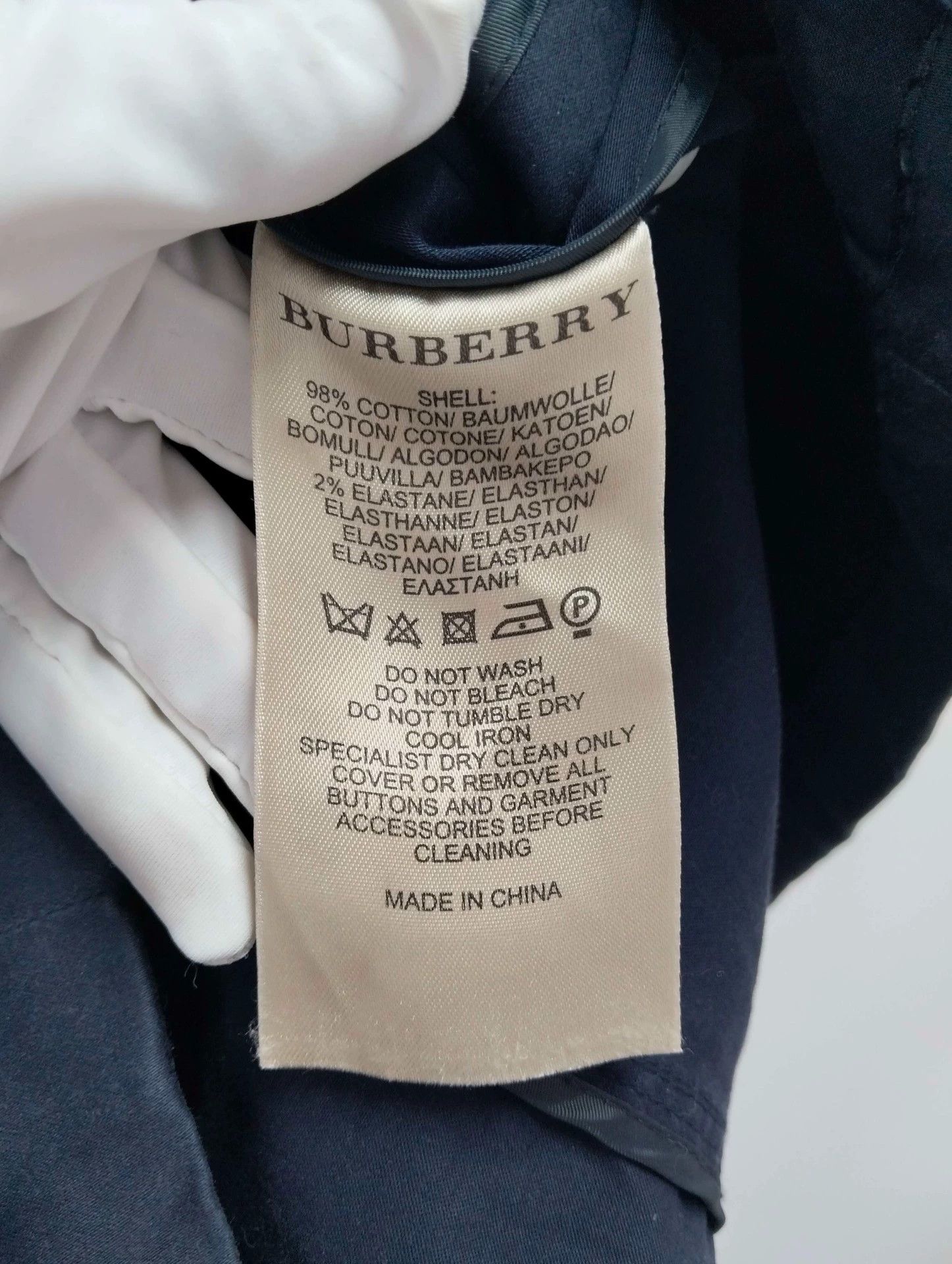Burberry BURBERRY Sleeveless Denim Dress - dmc Size US M / EU 48-50 / 2 - 6 Thumbnail