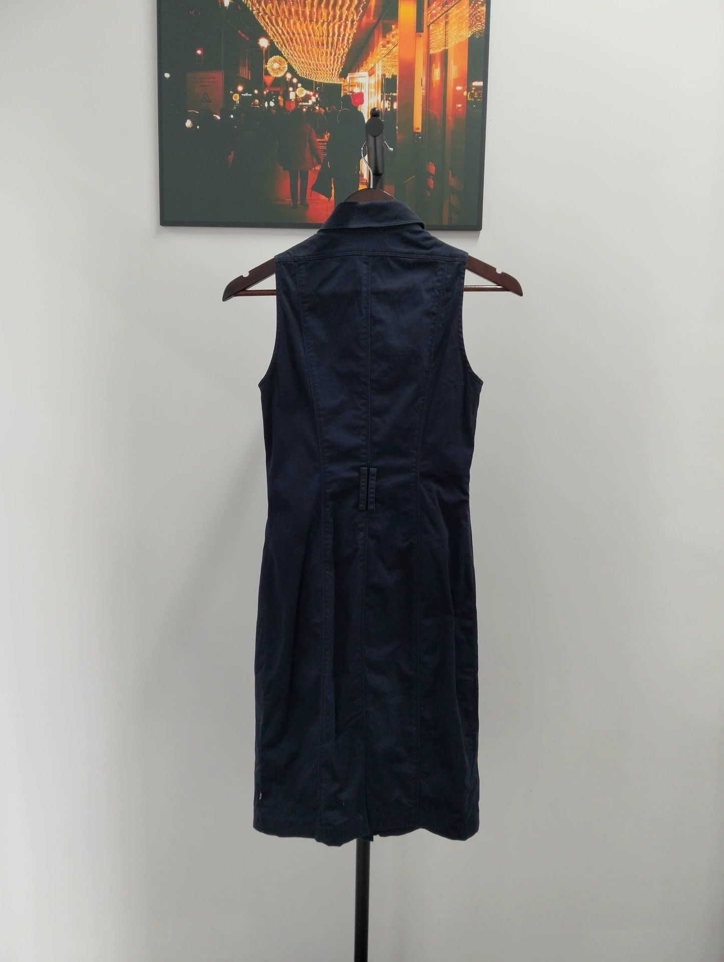 Burberry BURBERRY Sleeveless Denim Dress - dmc Size US M / EU 48-50 / 2 - 2 Thumbnail