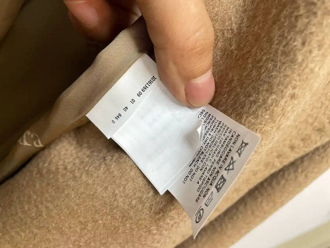 Max Mara MaxMara Brown Wool Women's Coat 0089 Size M / US 6-8 / IT 42-44 - 5 Thumbnail