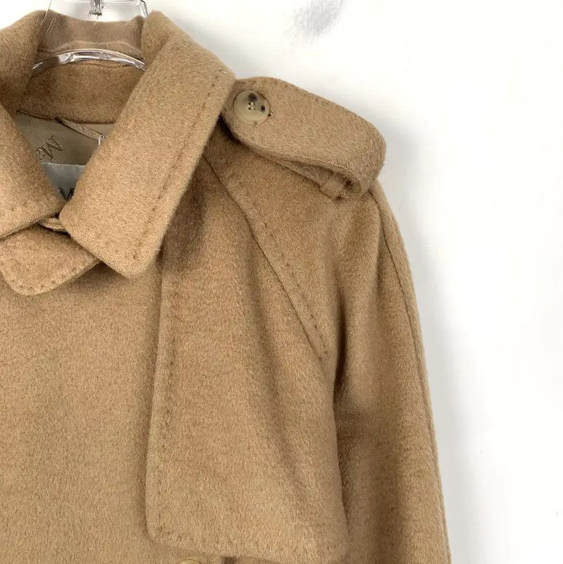 Max Mara MaxMara Camel Wool Women's Coat 0089 Size M / US 6-8 / IT 42-44 - 3 Thumbnail