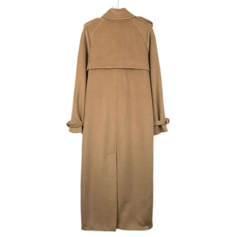 Max Mara MaxMara Camel Wool Women's Coat 0089 Size M / US 6-8 / IT 42-44 - 2 Thumbnail