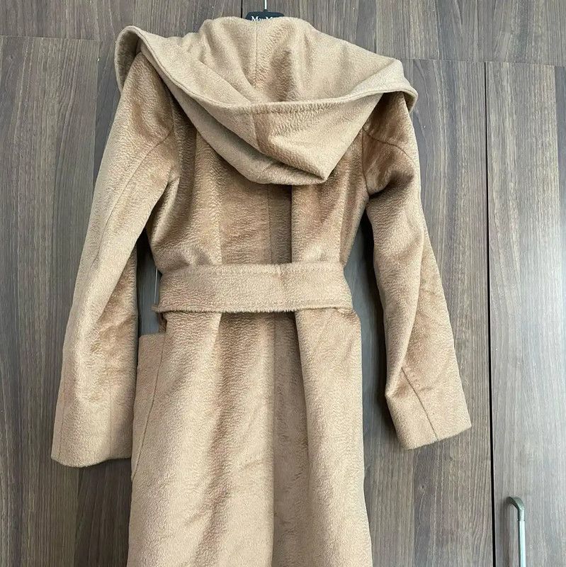 Max Mara MaxMara Cozy Camel Alpaca Wool Coat 0089 Size XXS / US 00 / IT 34 - 2 Thumbnail