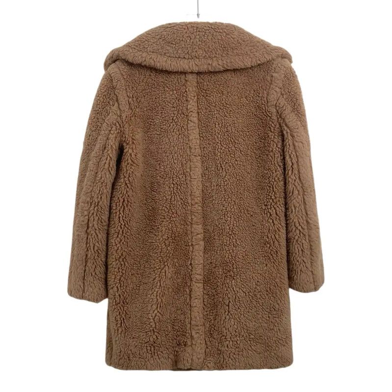 Max Mara MaxMara Camel Silk Women's Jacket 0089 Size M / US 6-8 / IT 42-44 - 2 Thumbnail