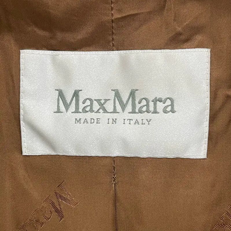 Max Mara MaxMara Camel Silk Women's Jacket 0089 Size M / US 6-8 / IT 42-44 - 5 Thumbnail