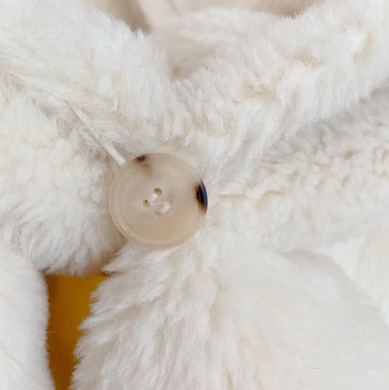 Max Mara MaxMara Classic White Alpaca Wool Coat 0089 Size XS / US 0-2 / IT 36-38 - 5 Thumbnail