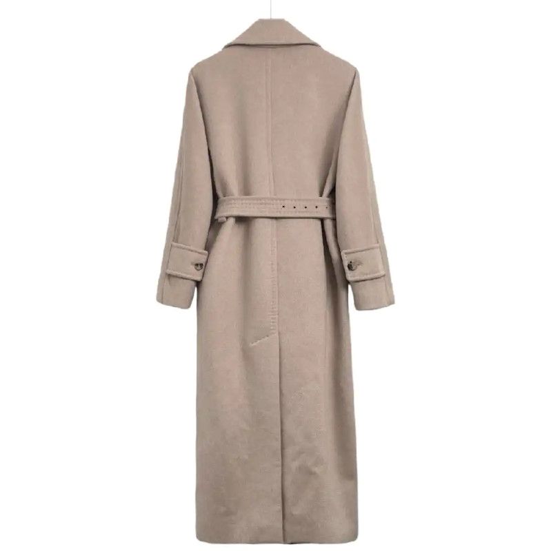Max Mara MaxMara Women's Camel Wool Overcoat 0089 Size M / US 6-8 / IT 42-44 - 2 Thumbnail