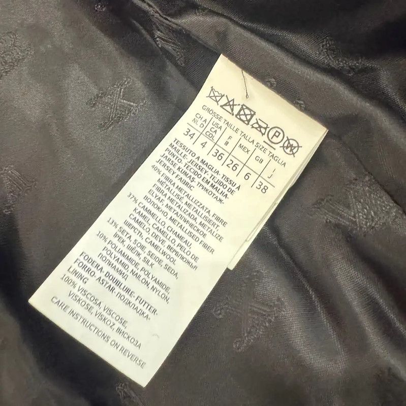 Max Mara MaxMara Cozy Black Women's Coat 0089 Size XS / US 0-2 / IT 36-38 - 5 Thumbnail