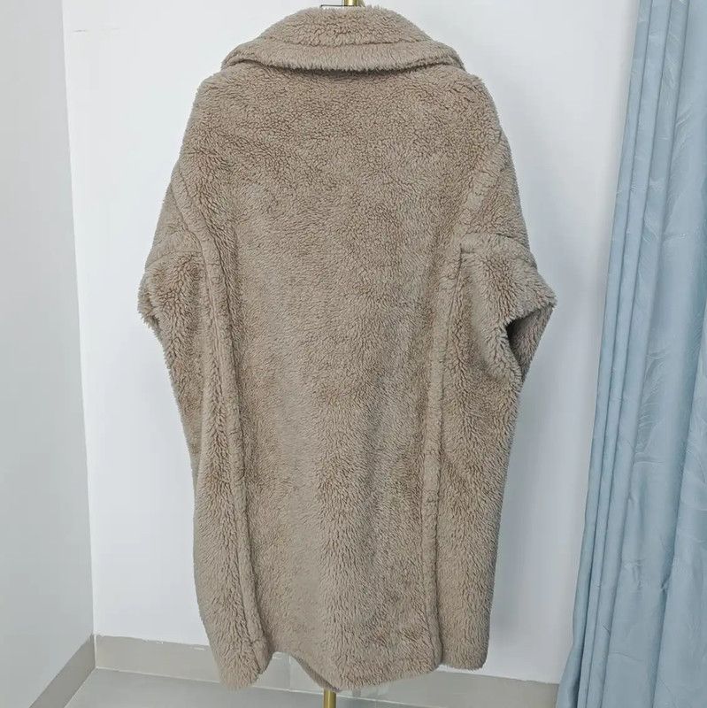 Max Mara MaxMara Camel Alpaca Wool Long Coat 0089 Size S / US 4 / IT 40 - 5 Thumbnail