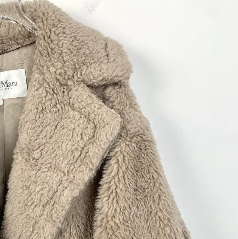 Max Mara MaxMara Beige Women's Coat 0089 Size S / US 4 / IT 40 - 3 Thumbnail