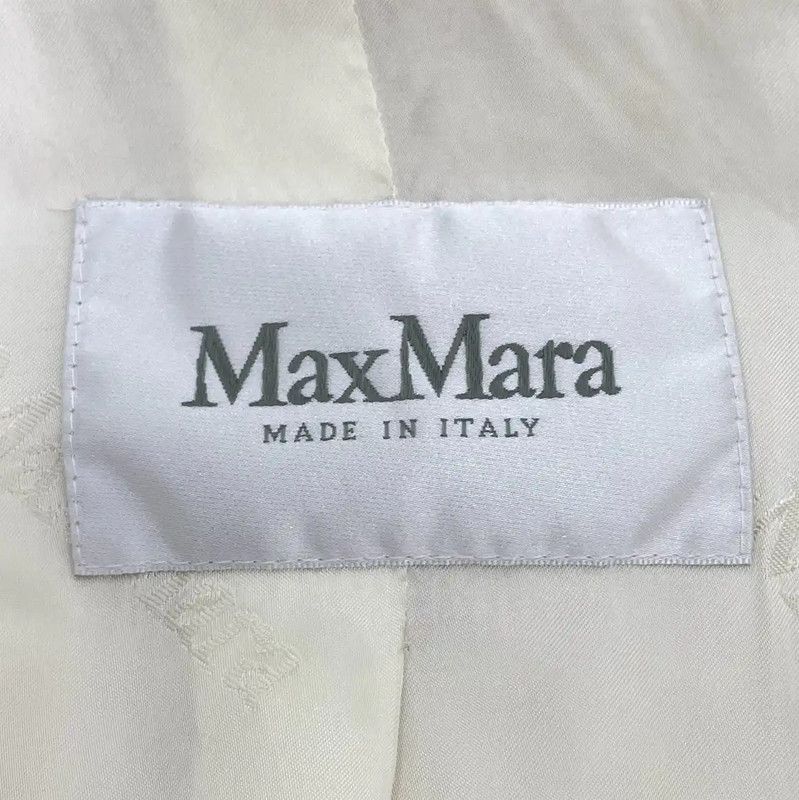 Max Mara MaxMara Cream Alpaca Wool Ladies Coat 0089 Size S / US 4 / IT 40 - 6 Thumbnail