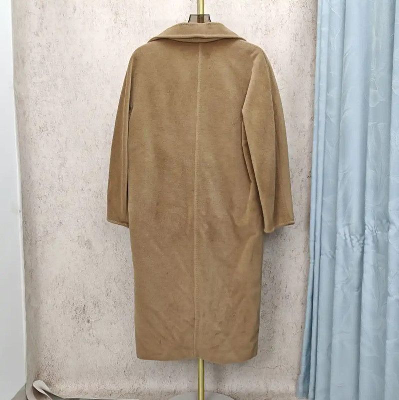 Max Mara MaxMara Camel Wool Long Coat for Women 0089 Size M / US 6-8 / IT 42-44 - 2 Thumbnail
