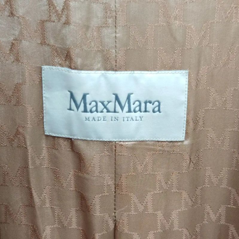 Max Mara MaxMara Camel Wool Long Coat for Women 0089 Size M / US 6-8 / IT 42-44 - 7 Thumbnail