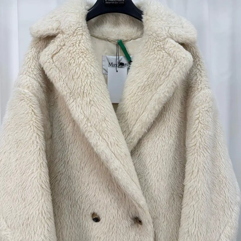 Max Mara MaxMara Wool Blend Long Coat for Winter 0089 Size S / US 4 / IT 40 - 3 Thumbnail