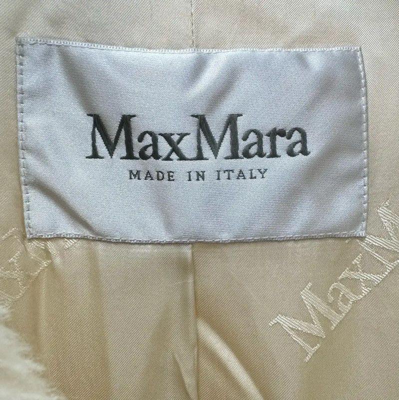 Max Mara MaxMara Wool Blend Long Coat for Winter 0089 Size S / US 4 / IT 40 - 5 Thumbnail