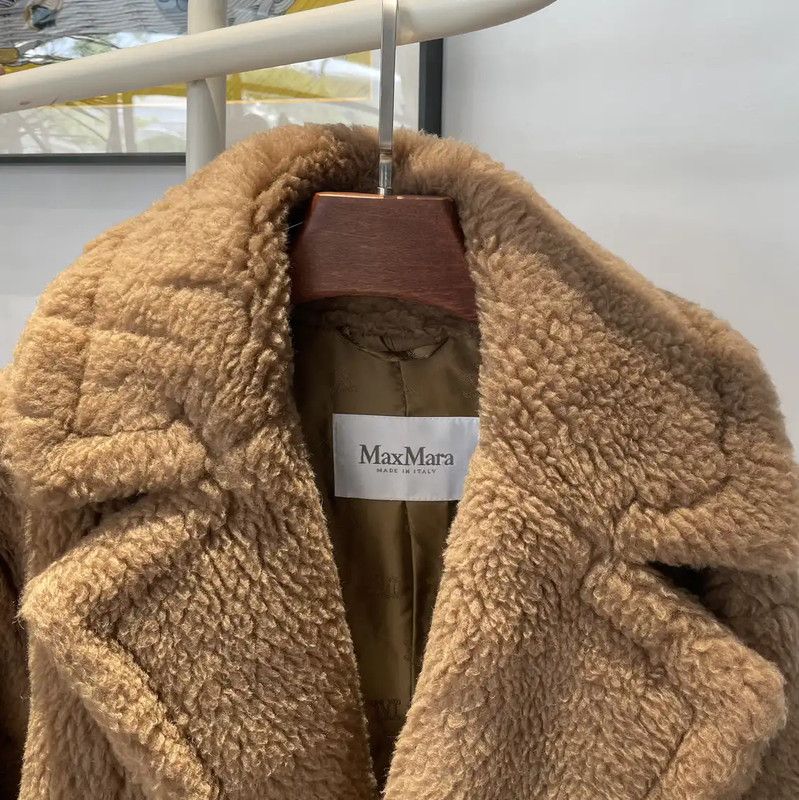 Max Mara MaxMara Winter Brown Short Coat for Women 0089 Size S / US 4 / IT 40 - 6 Thumbnail