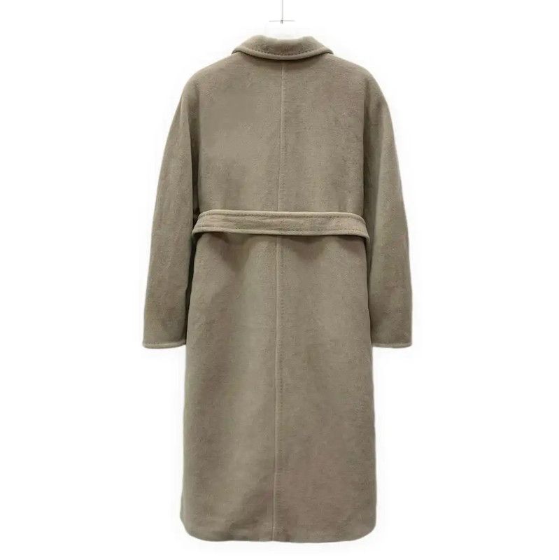 Max Mara MaxMara Classic Camel Wool Women's Coat 0089 Size XXS / US 00 / IT 34 - 2 Thumbnail