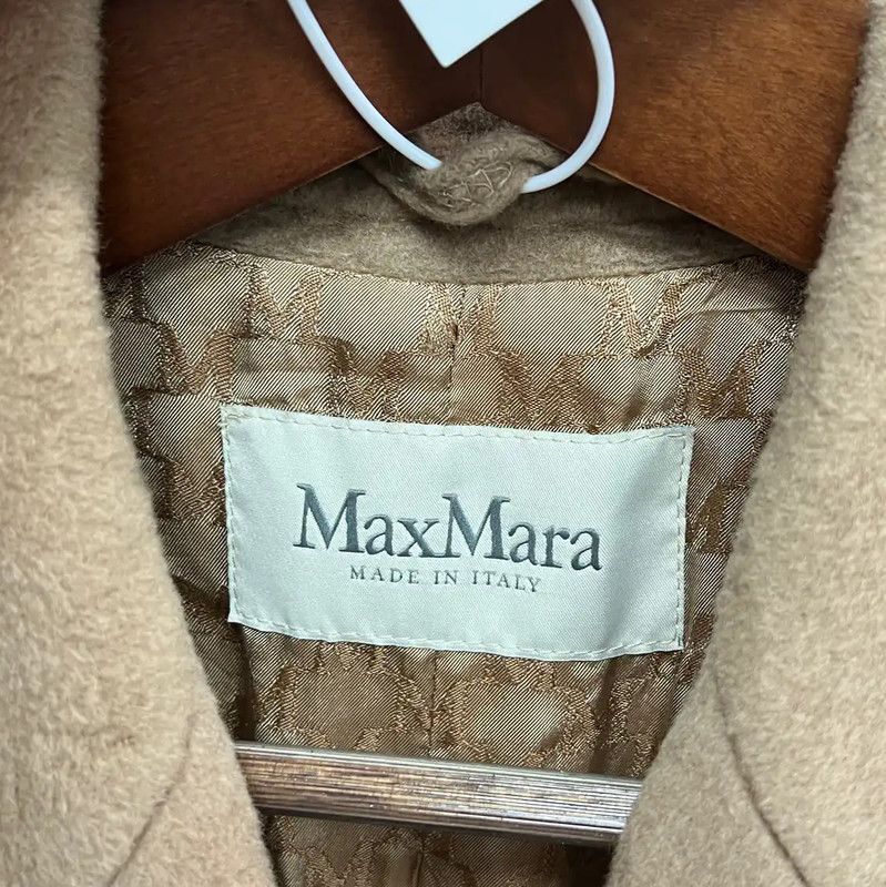 Max Mara MaxMara Cashmere Double-Breasted Coat for Women 0089 Size XXS / US 00 / IT 34 - 5 Thumbnail